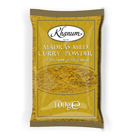Khanum Madras Mild Curry Powder