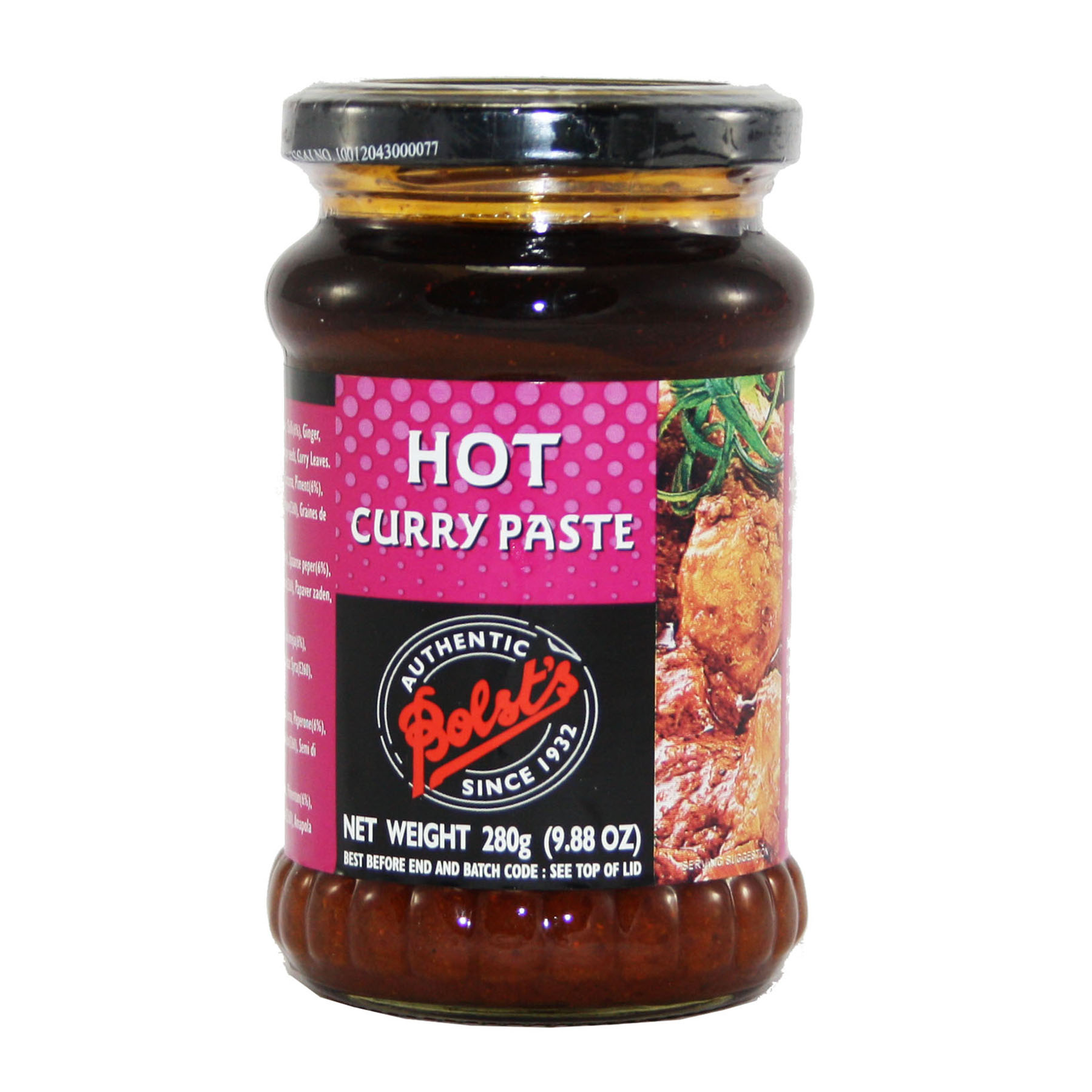 Bolst's Curry Paste Hot