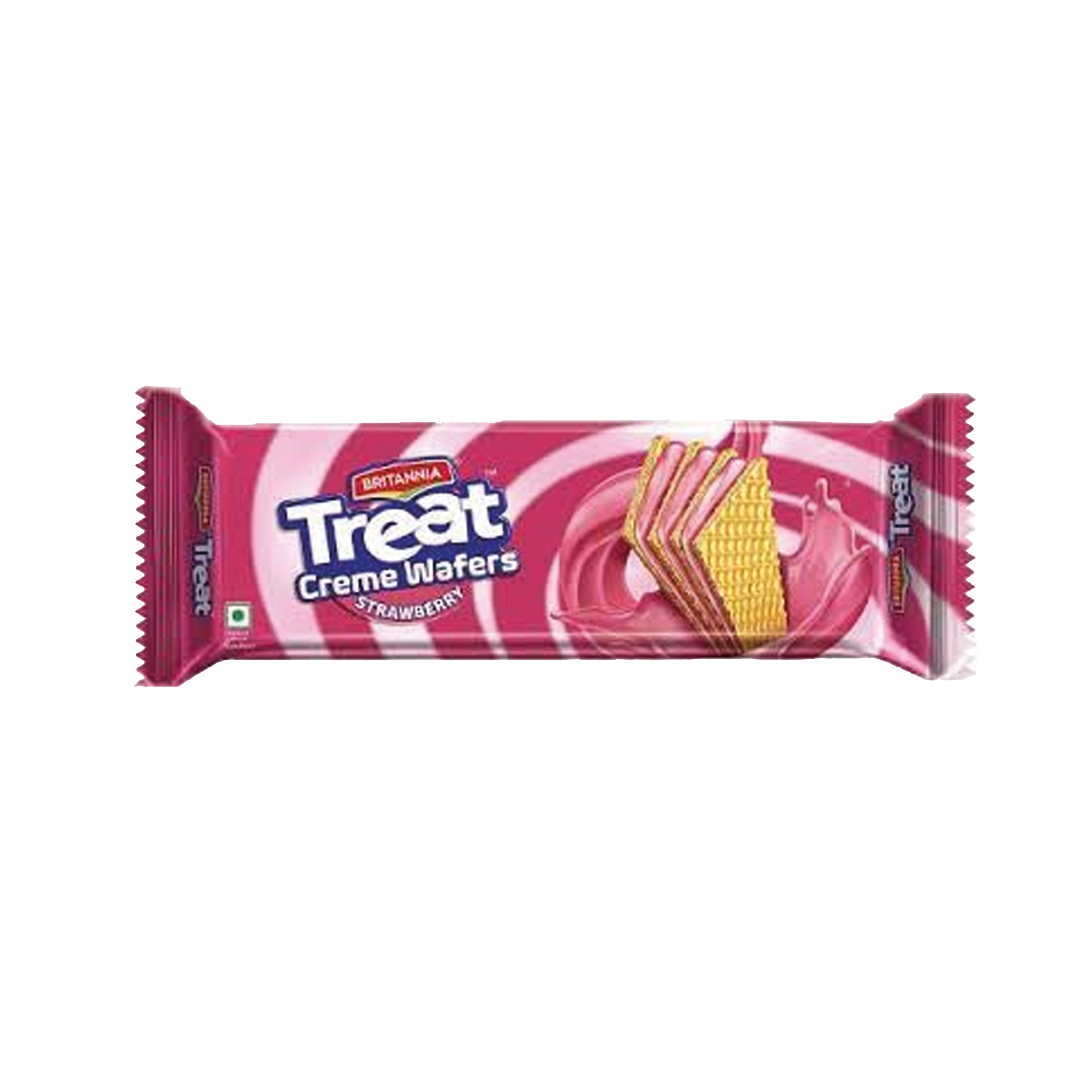 Britannia Creme Wafer Strawberry