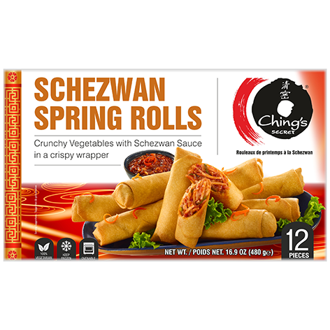 Ching’s FRZN Schezwan Spring Rolls
