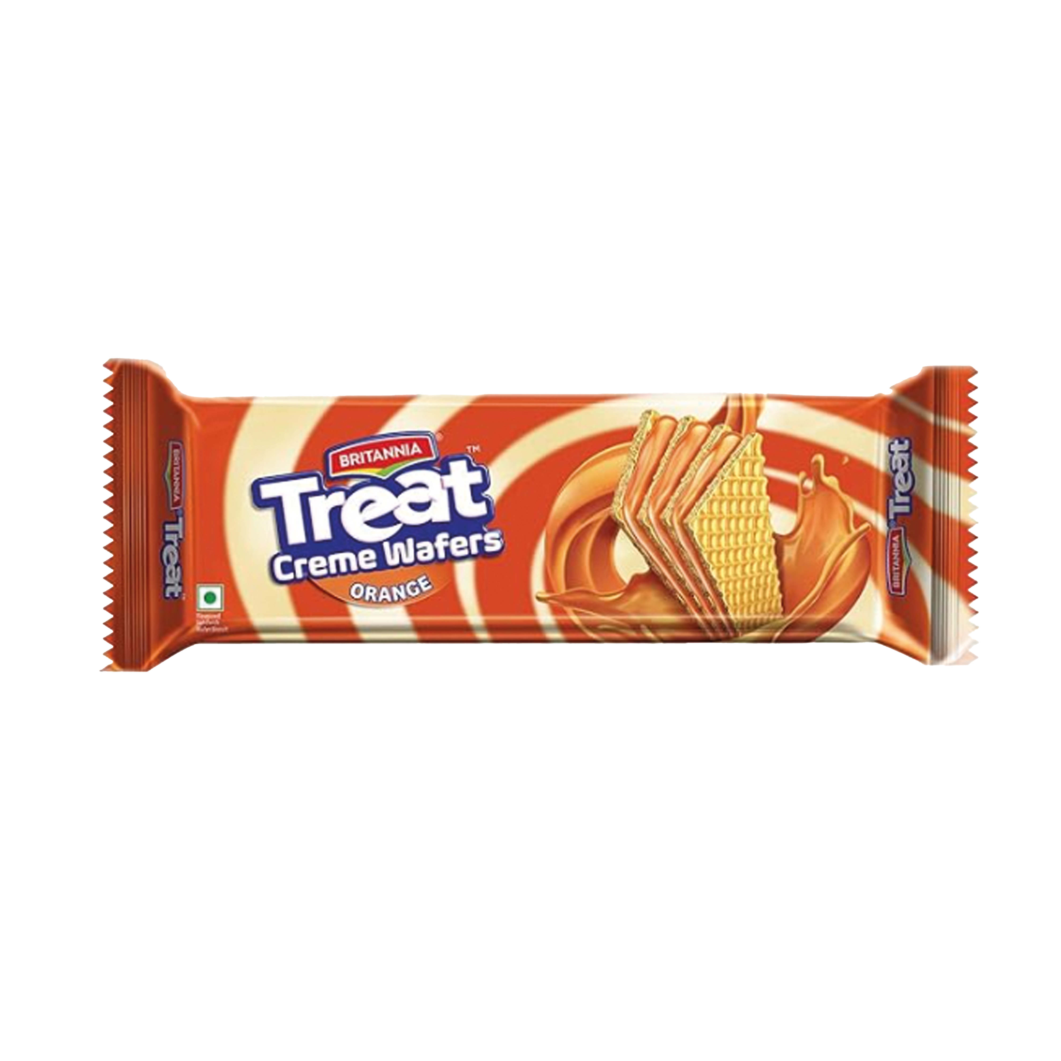 Britannia Creme Wafer Orange