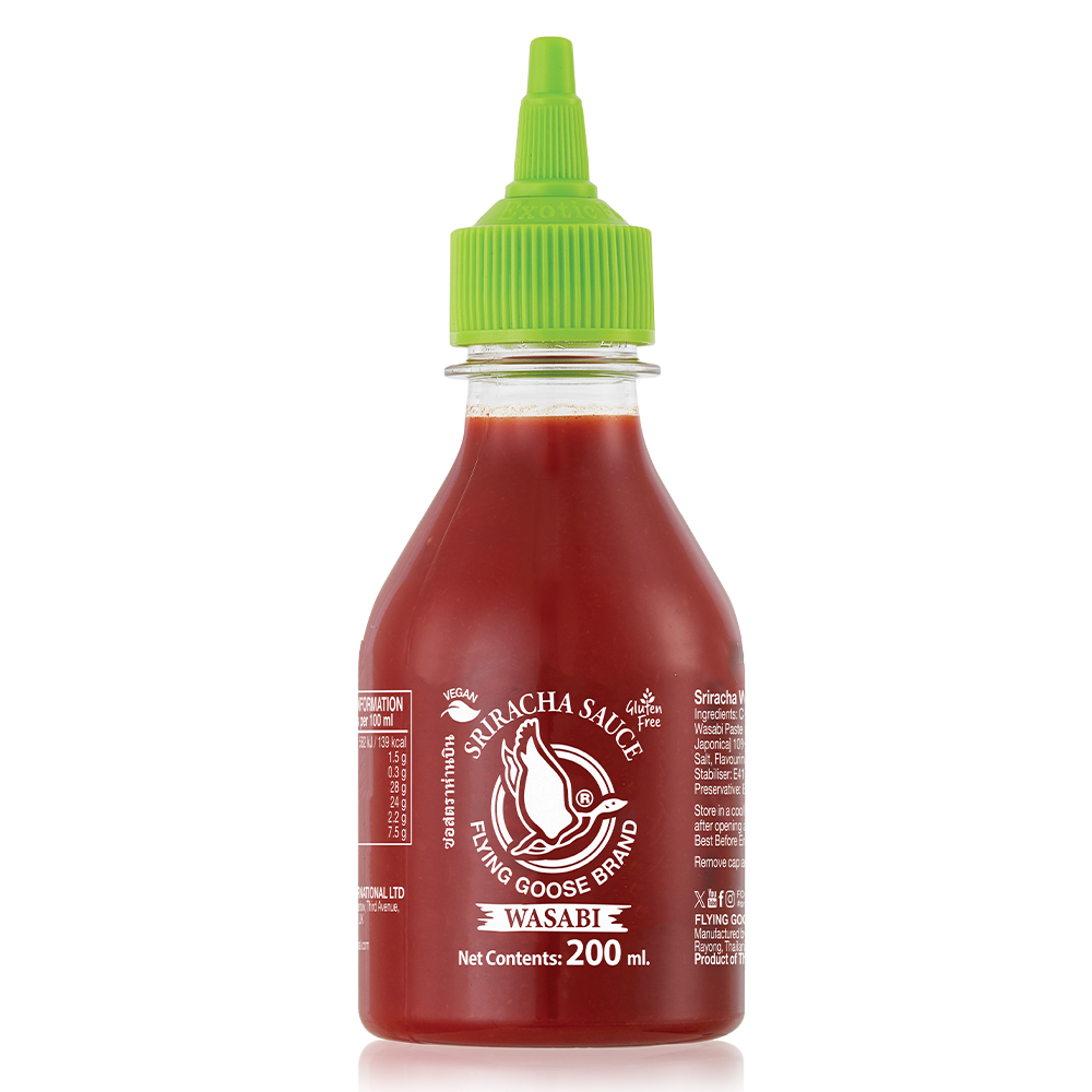 Flying Goose Sriracha Wasabi sauce
