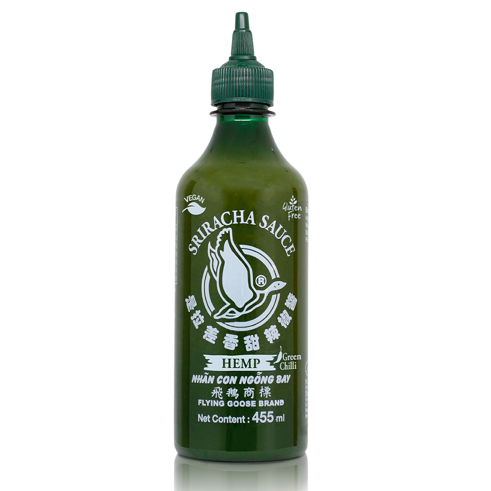 Flying Goose Green Sriracha With Hemp