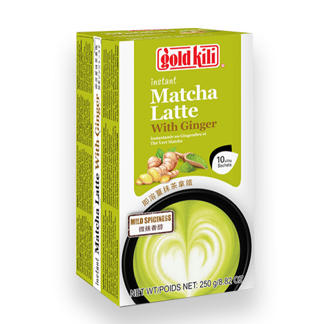 Gold Kili Instant matcha latte with ginger