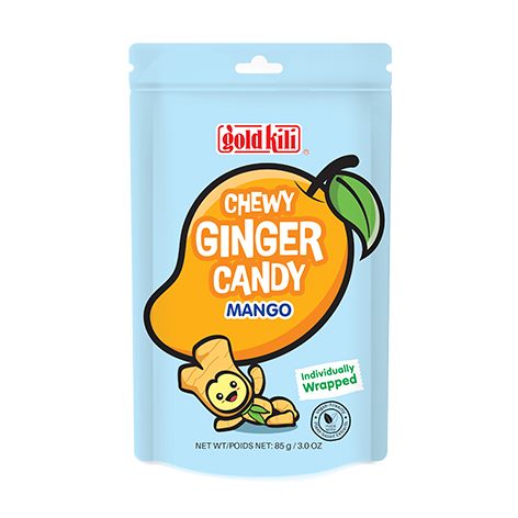 Gold Kili Chewy Ginger Candy – Mango Flavour