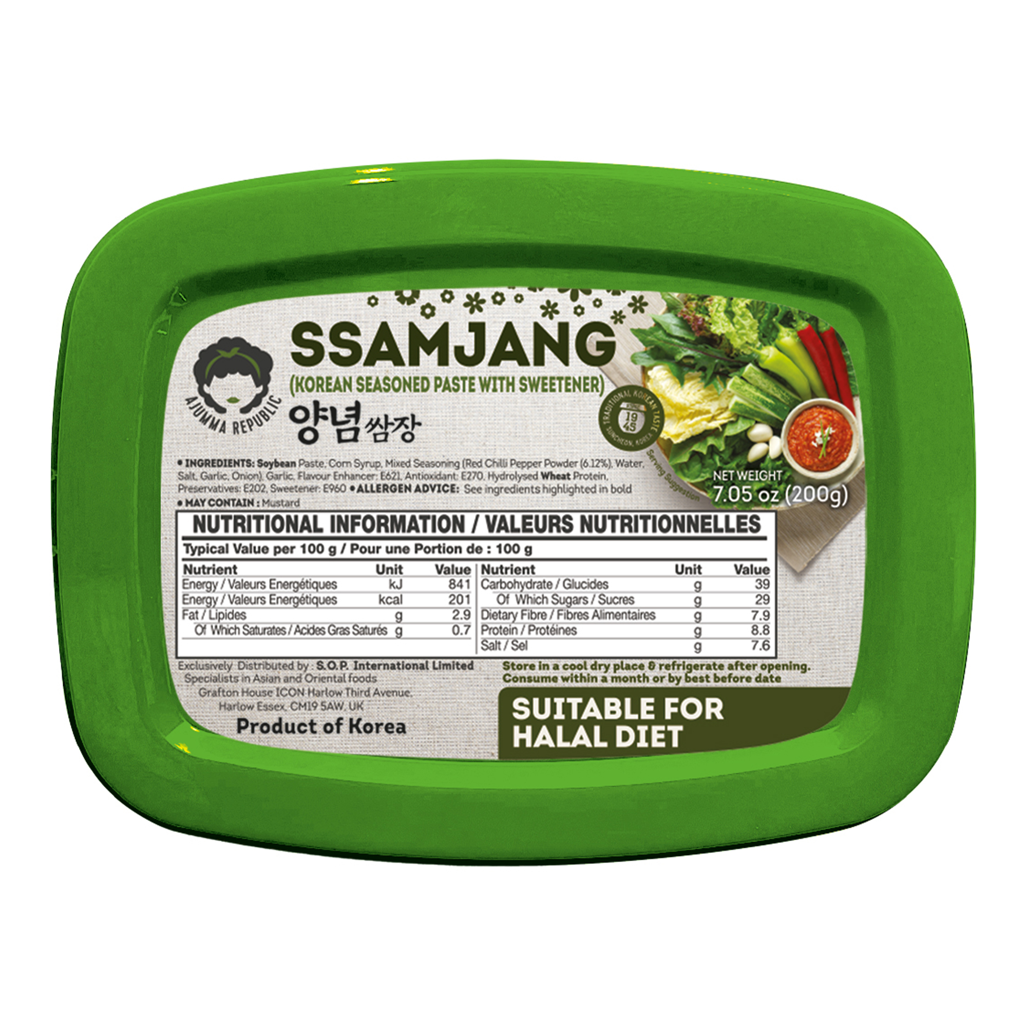Ajumma Republic Ssamjang Paste (Alcohol Free)