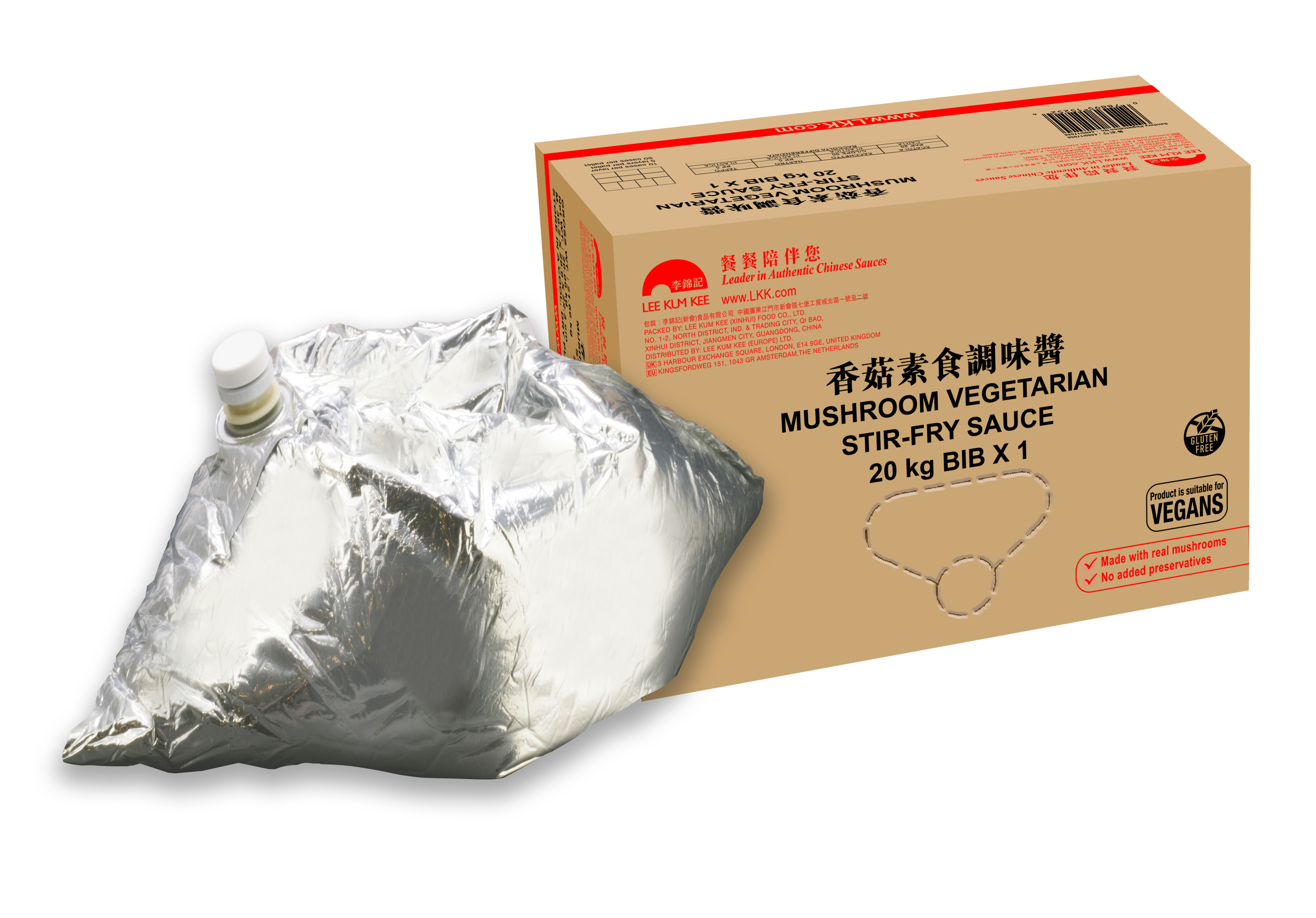 Lee Kum Kee Veg Stir Fry Sauce (Bag in a box)