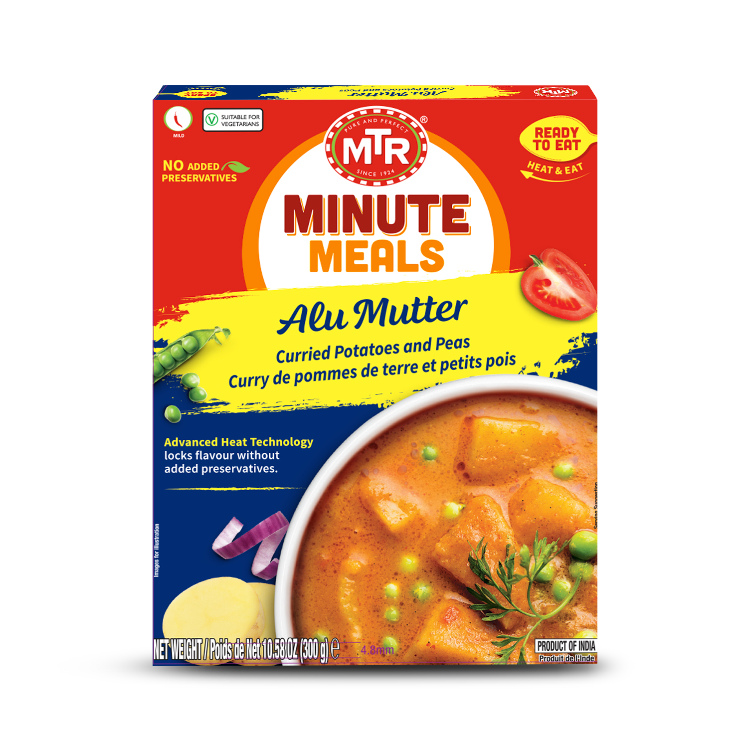 MTR Minute Meals Alu Mutter