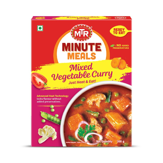 MTR Minute Meals Mixed Vegetable Curry
