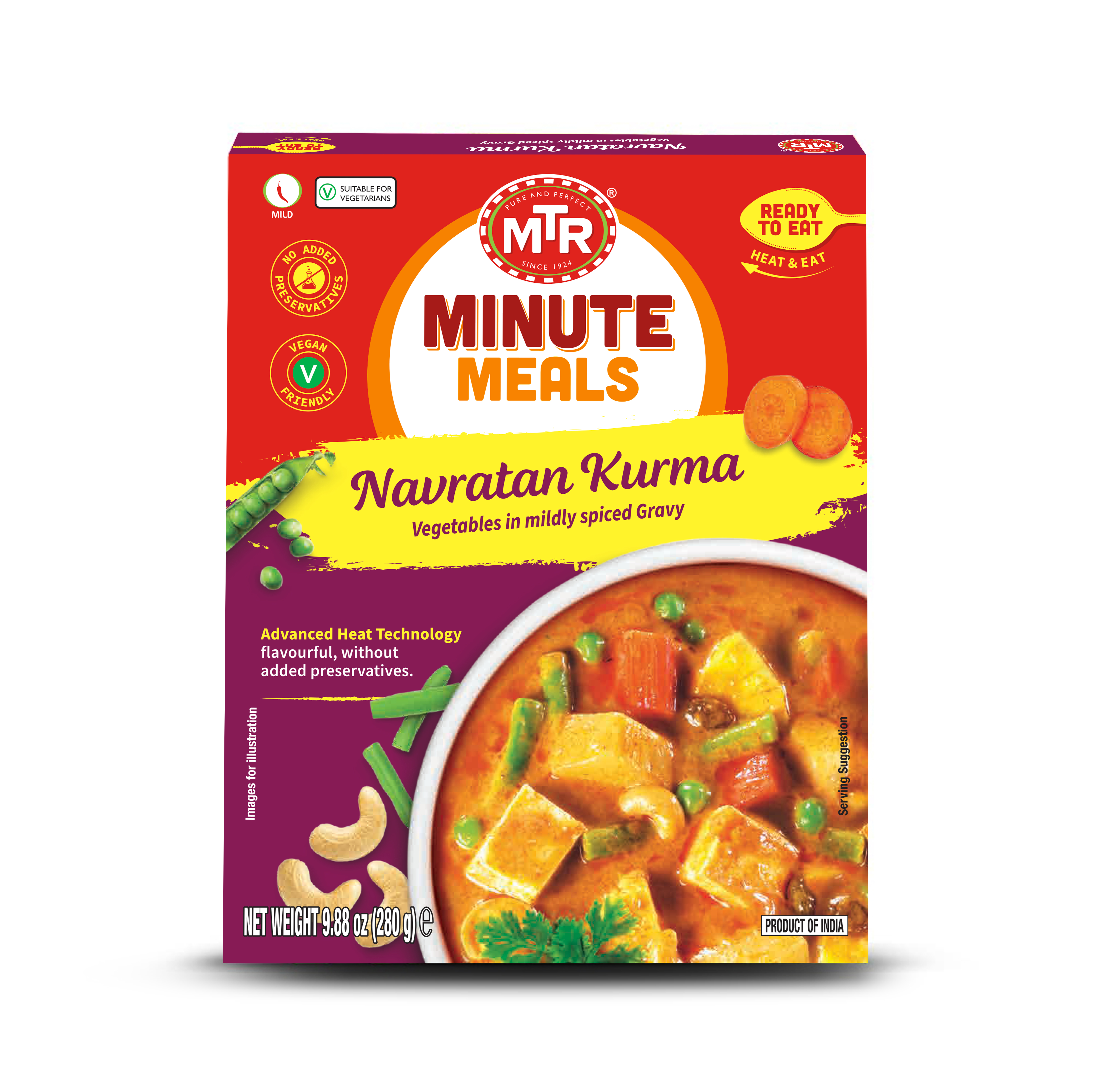 MTR Minute Meals Navratan Kurma