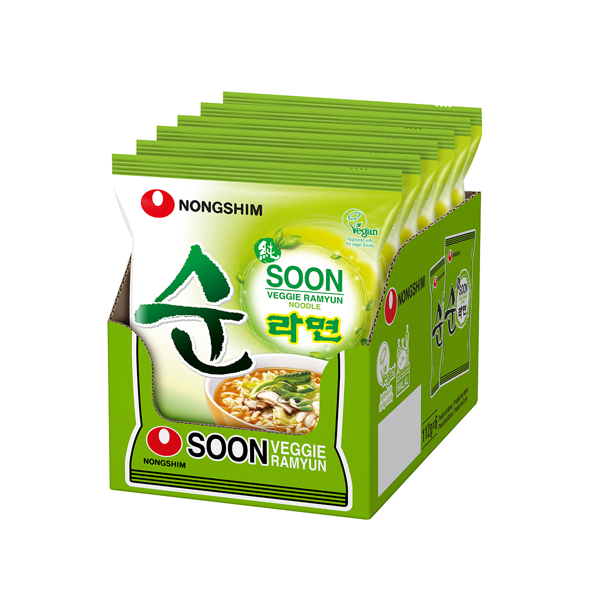 Nongshim Soon Veggie Ramyun