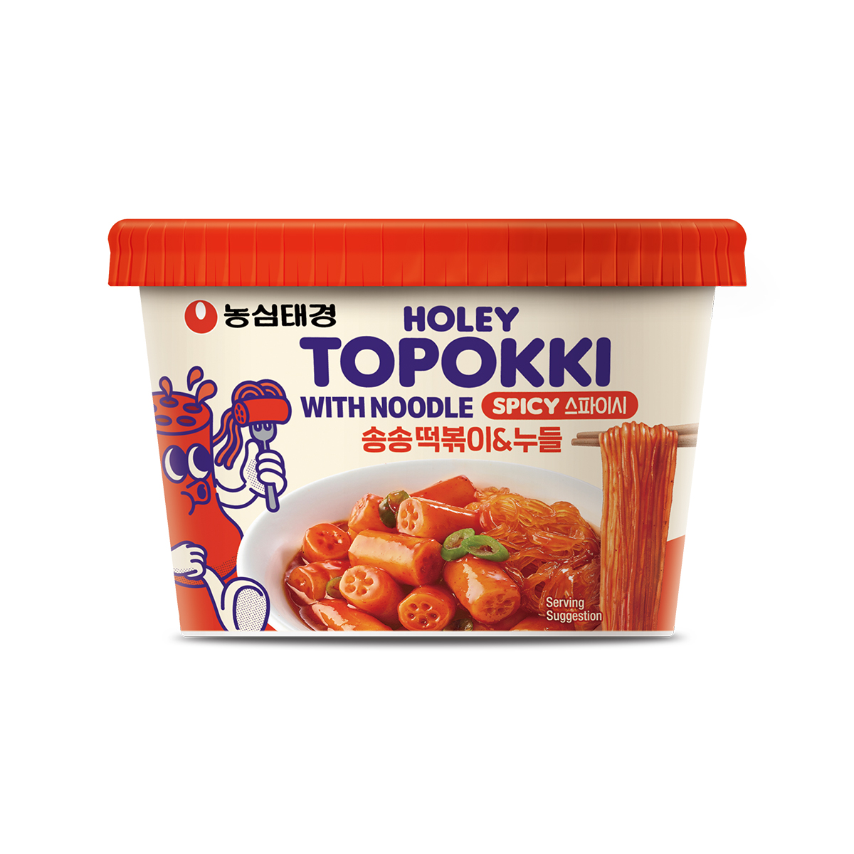 Nongshim Taekyung Holey Topokki Spicy