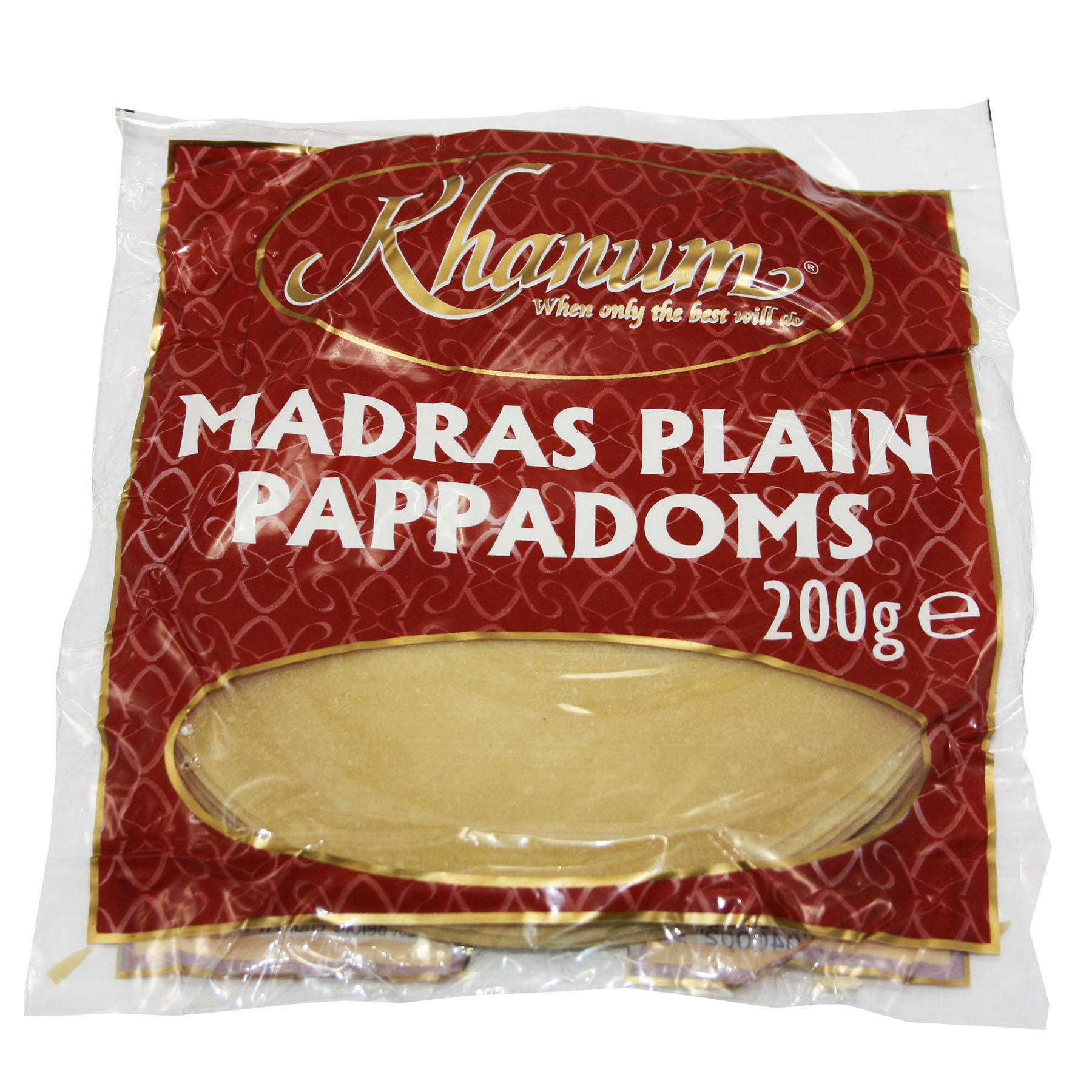 Khanum Plain Poppadoms
