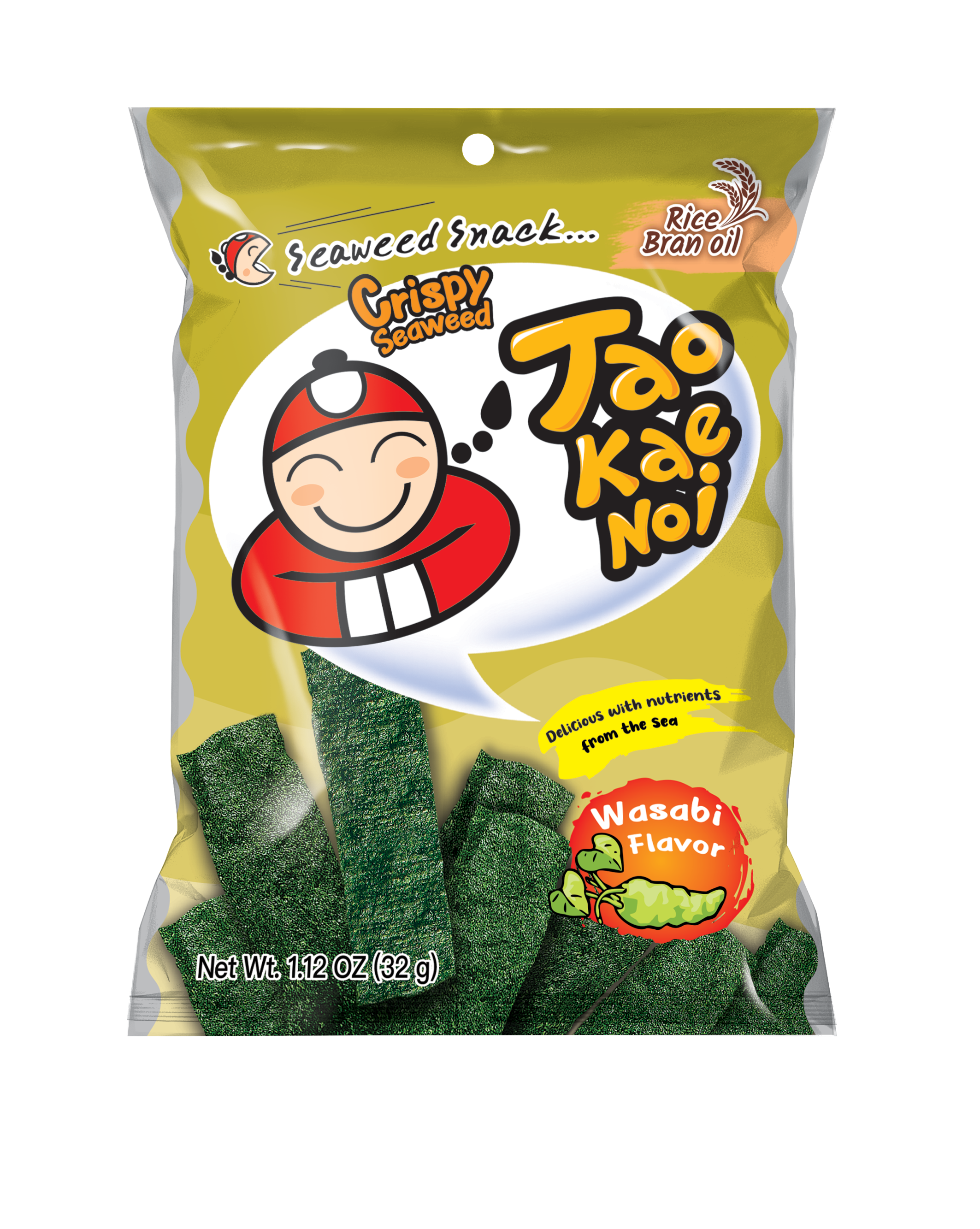 Taokaenoi Crispy Seaweed Snacks Tom Yum Goong Flavour