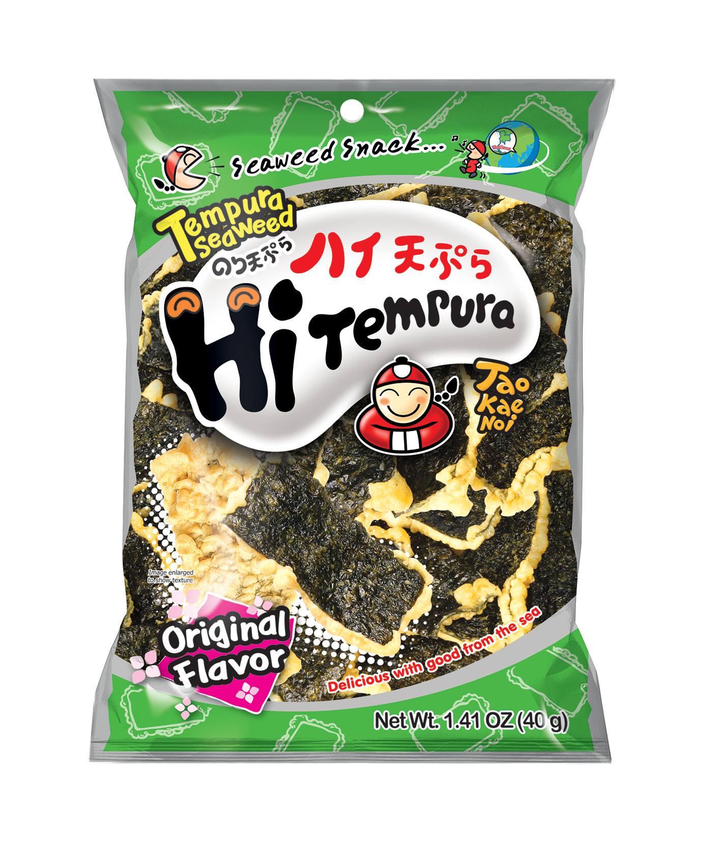 Taokaenoi Tempura Seaweed Original Flavour