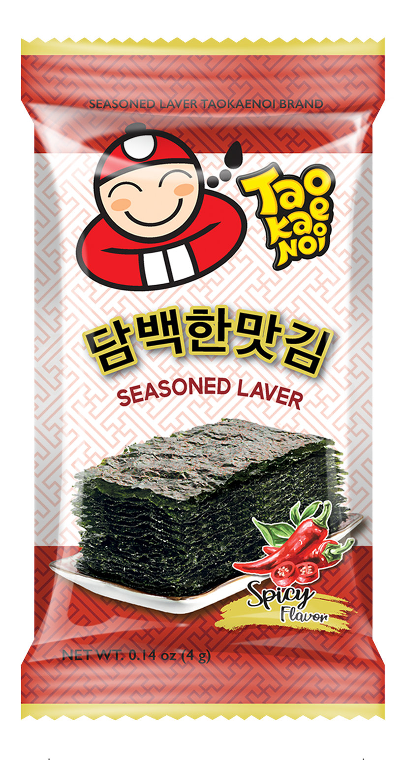 Tao Kae Noi Seasoned Laver Spicy Flavour 