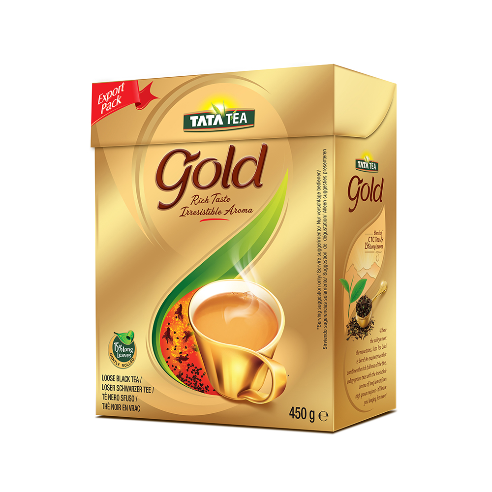 TATA Tea Gold Carton Pack with Lid