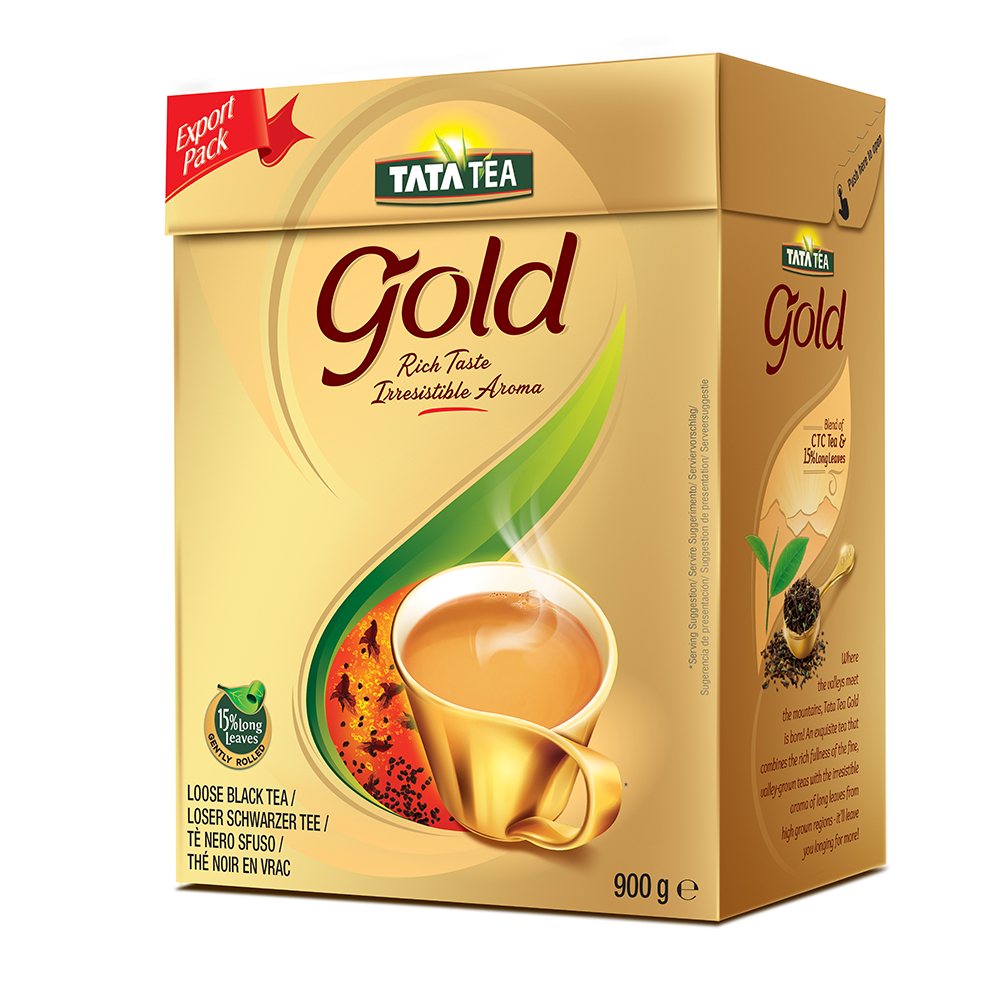 TATA Tea Gold Carton Pack with Lid