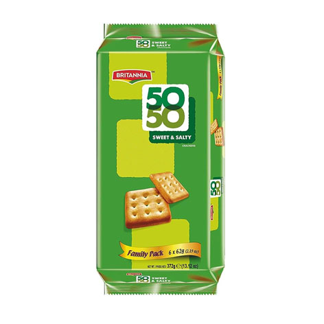 Britannia 50/50 Sweet & Salty Crackers