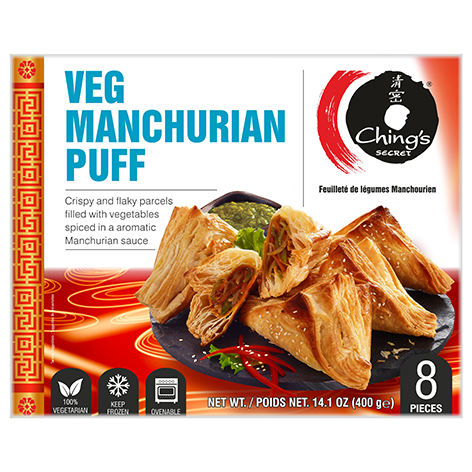 Ching’s FRZN Veg Manchurian Puff