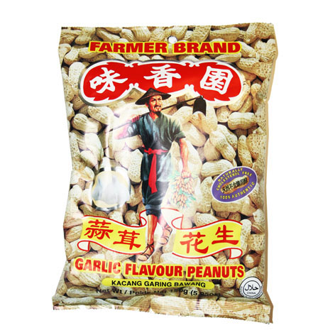 Farmer Brand Garlic Peanuts