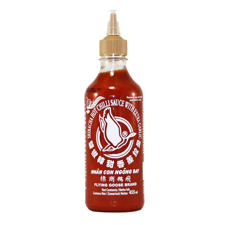 Flying Goose Sriracha Chilli Sauce Extra Garlic (pb)