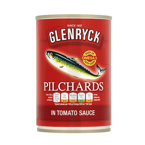 Glenryck Pilchard in Tomato Sauce