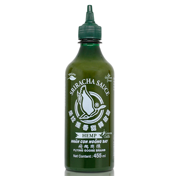 Flying Goose Green Sriracha With Hemp