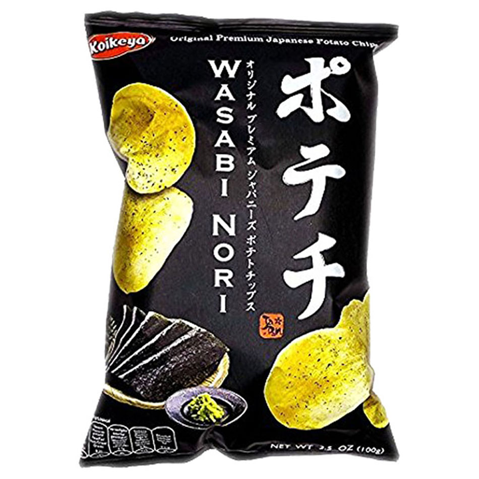 Koikeya Potato Crisps Wasabi Nori