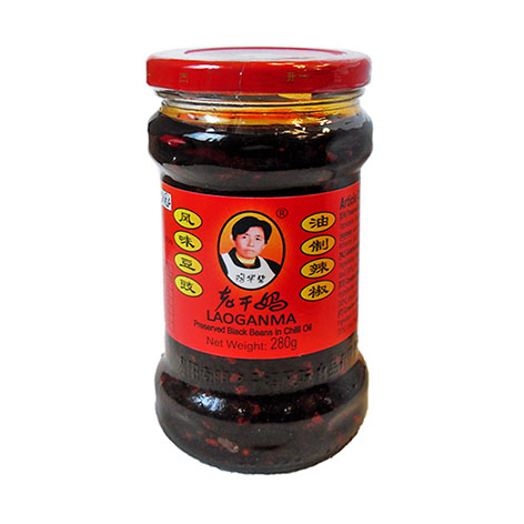 Lao Gan Ma Preserved Black Beans In Chili Oil