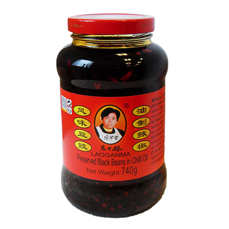 Lao Gan Ma Fermented Soybeans in Chilli Oil