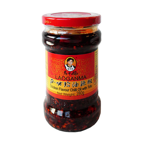 Lao Gan Ma Chicken Flavour Chili Oil With Tofu