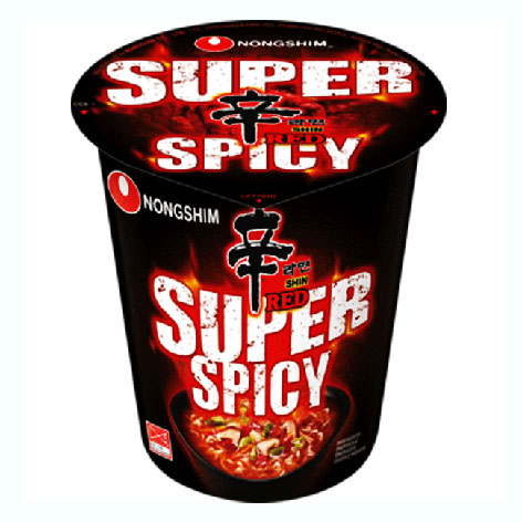 Nongshim Shin Super Spicy Red Cup