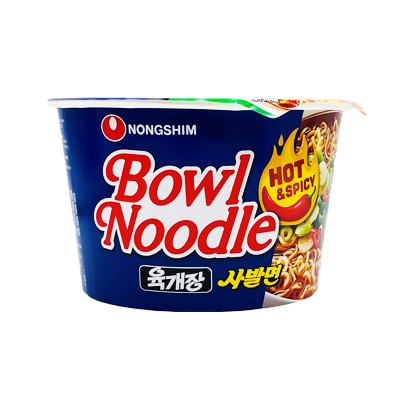 Nongshim Hot & Spicy  Bowl Noodle