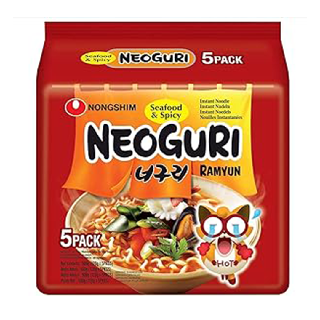 Nongshim Neoguri Hot Ramyun Noodles