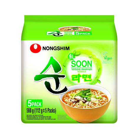 Nongshim Soon Veggie Ramyun