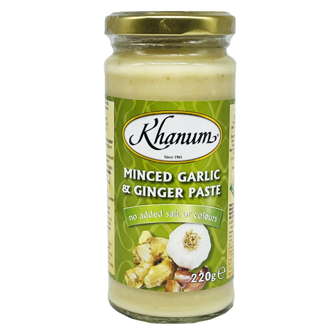 Khanum Minced Garlic & Ginger