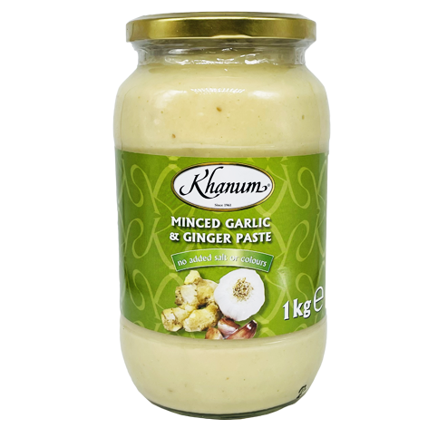 Khanum Minced Garlic & Ginger