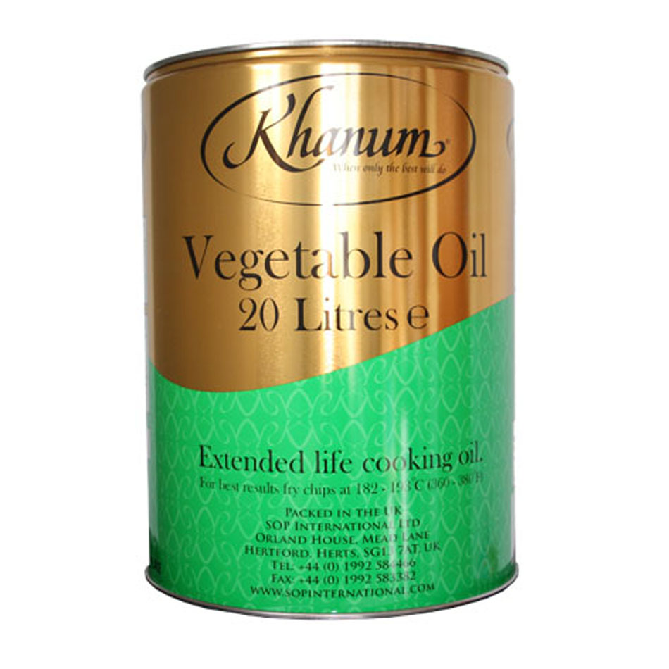 Khanum Vegetable Oil (Tin)
