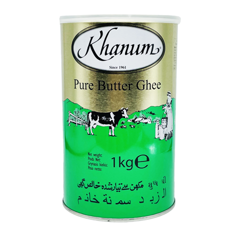 Khanum Pure Butter Ghee (non Ethyl Butyrate)