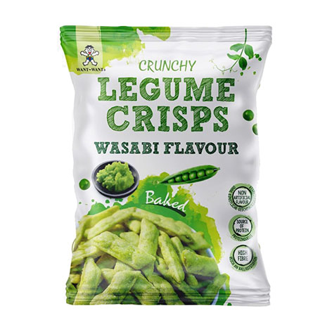 Want Want Crunchy Legume Crisps (Wasabi Flavour)