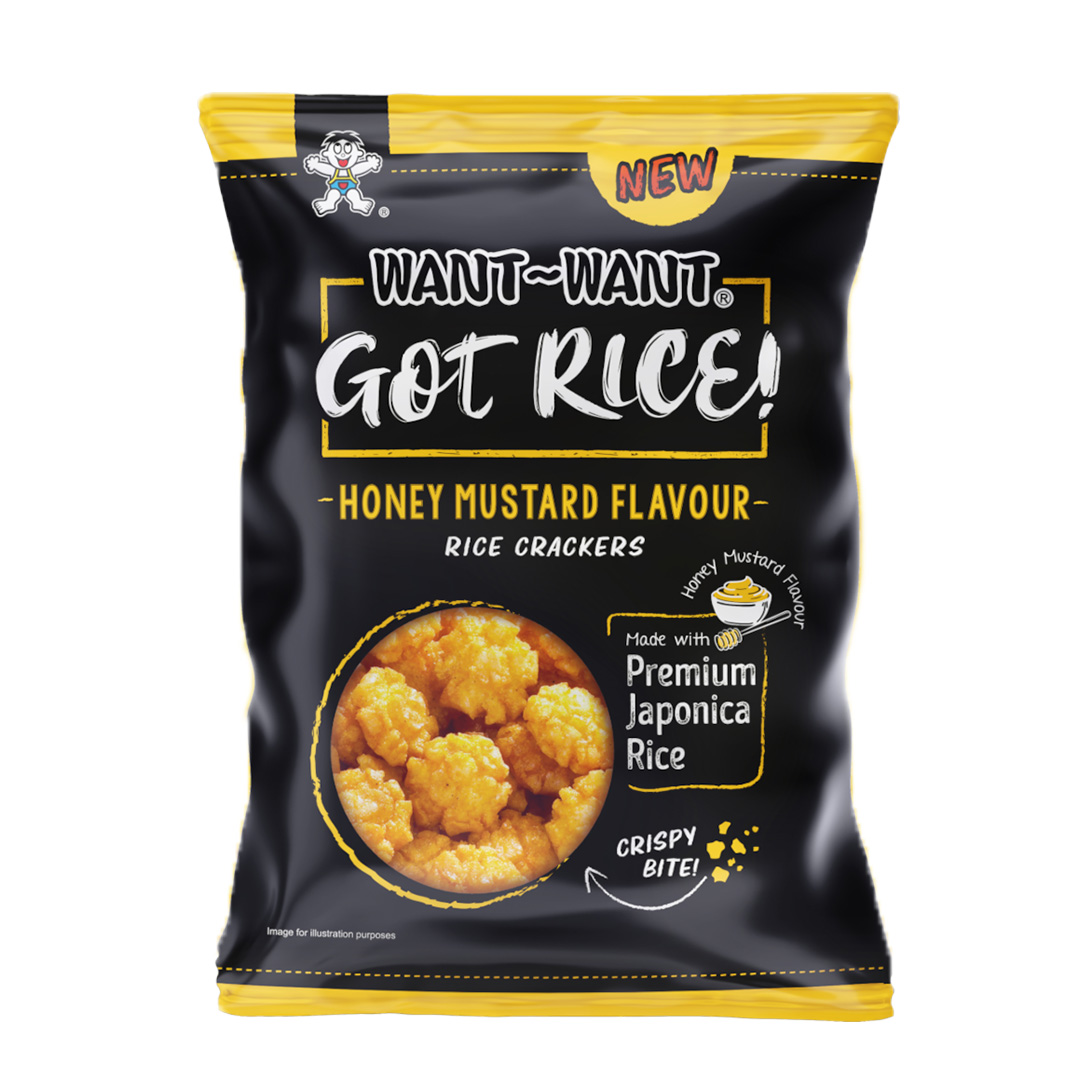 Want Want Got Rice Honey and mustard