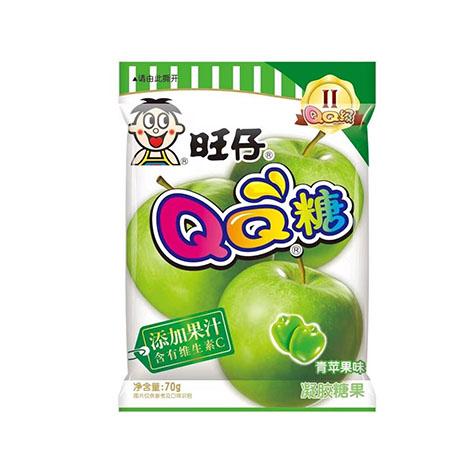 Want Want QQ Gummies (Green Apple Flavour)