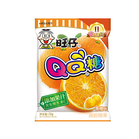 Want Want QQ Gummies (Orange Flavour)