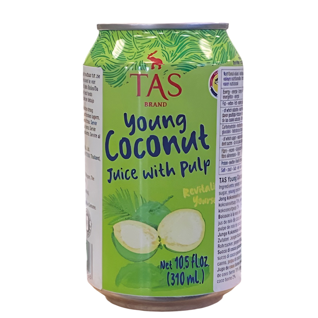 T.A.S Young Coconut Juice With Pulp